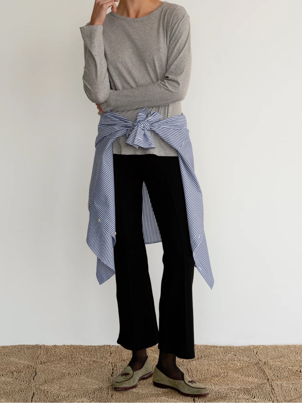 Donni Rib Kick Flare Pant